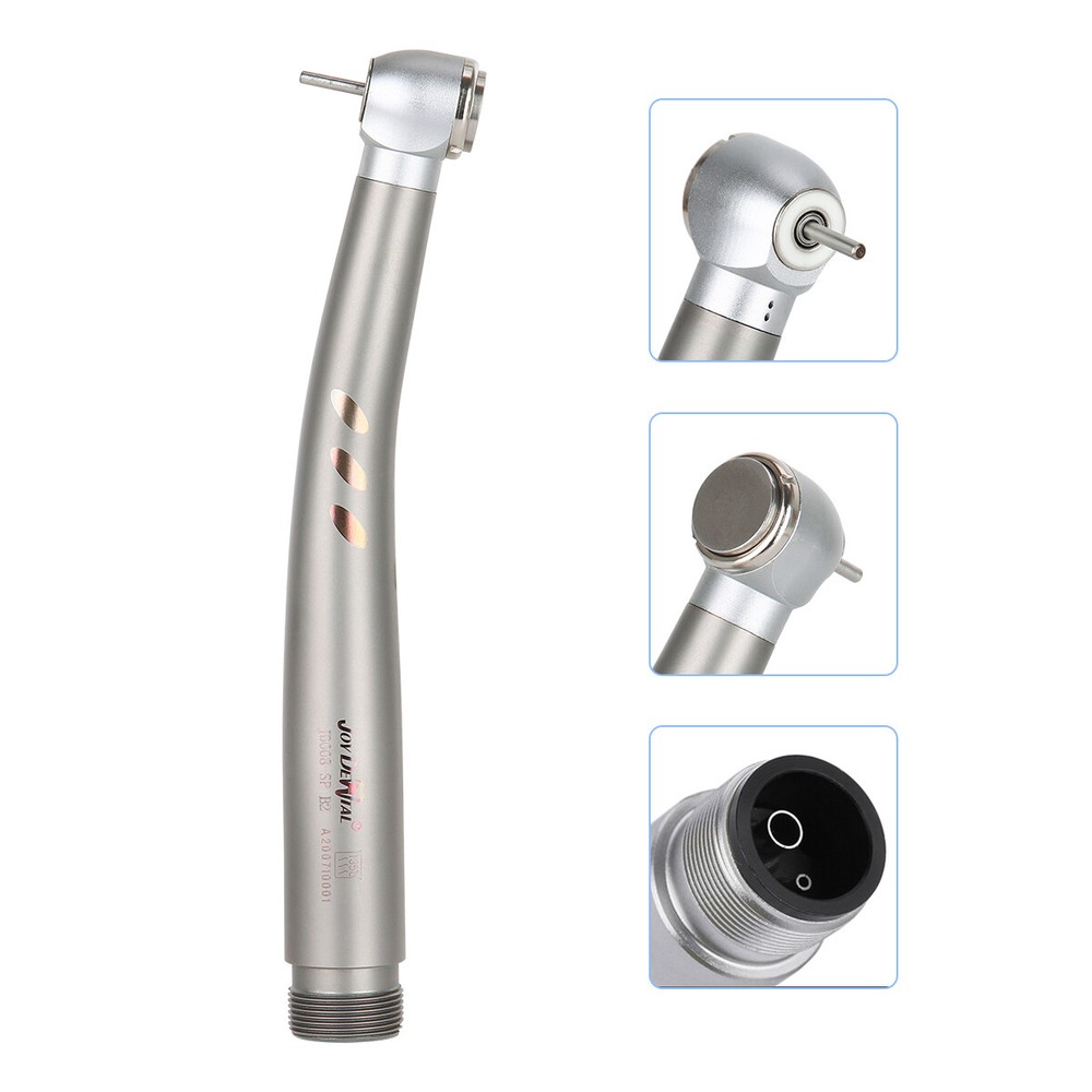 Dental E-Generator High Speed Handpiece Shadowless Ring LED Lamp Ceramic 2/4Hole
