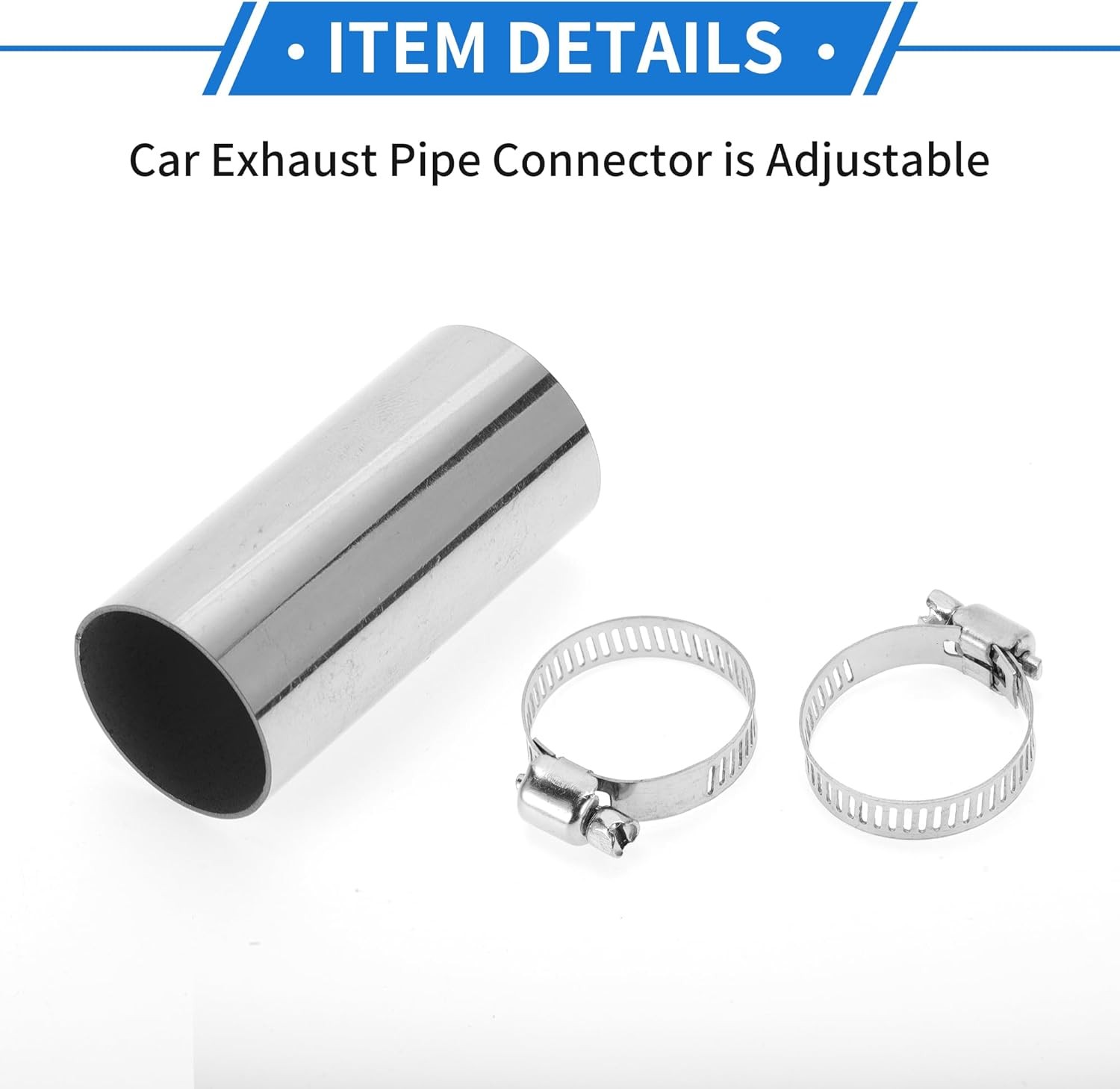 1 Set Heater Exhaust Pipe Connector 22mm ID 24mm OD Air Diesel Heater Exhaust Tu