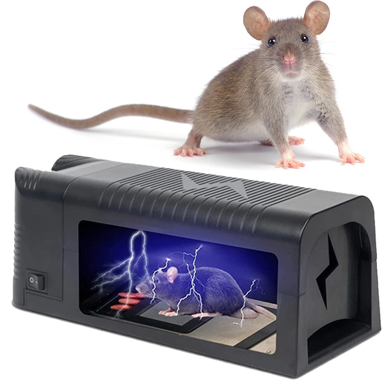 Electronic Mouse Trap Victor Control Rat Killer Pest Electric Rodent Zapper US