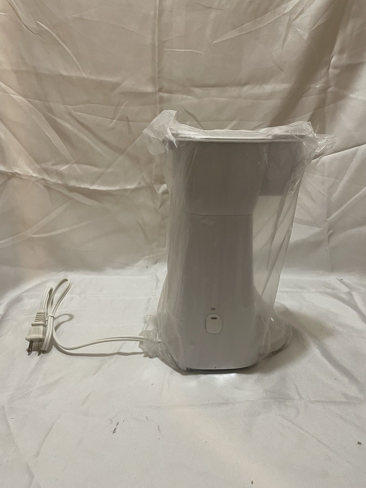 Rival CM4015 Single Serve Coffee Maker White Permanent Filter Removable Basket
