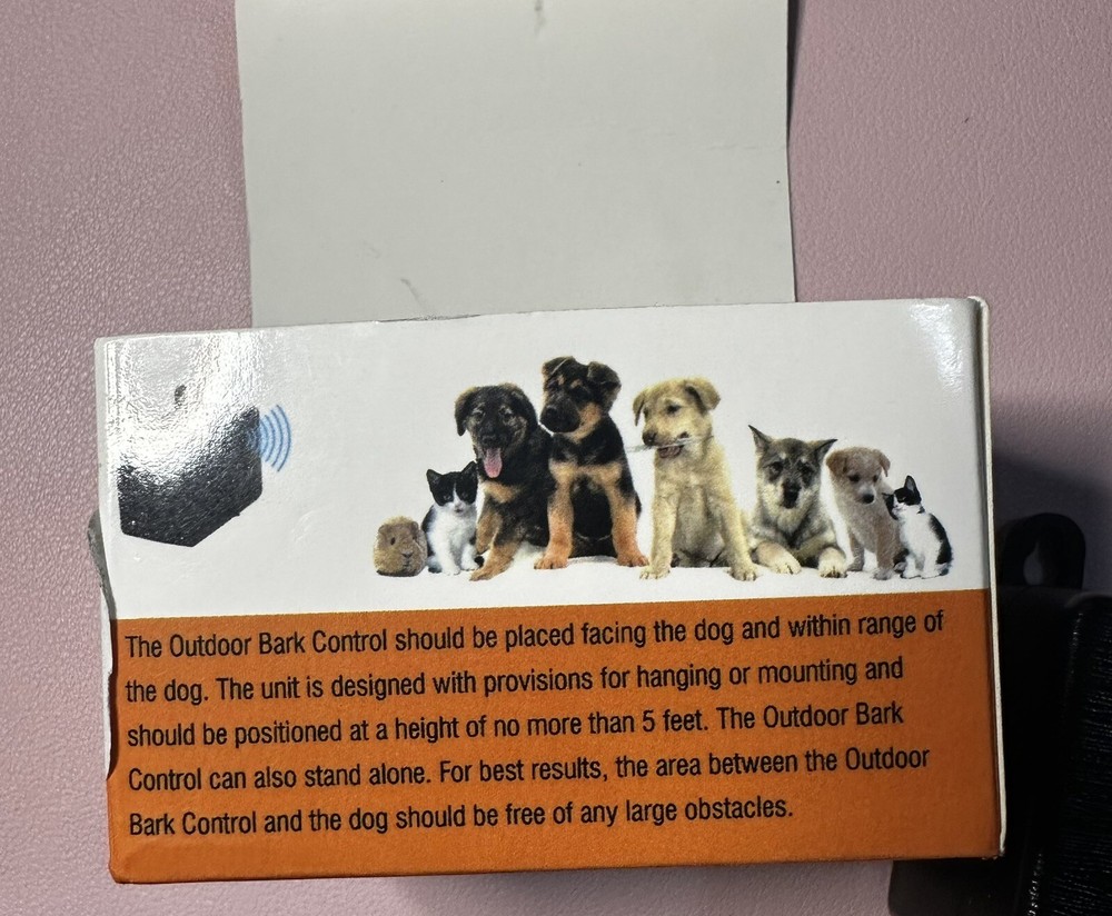 Anti bark Device