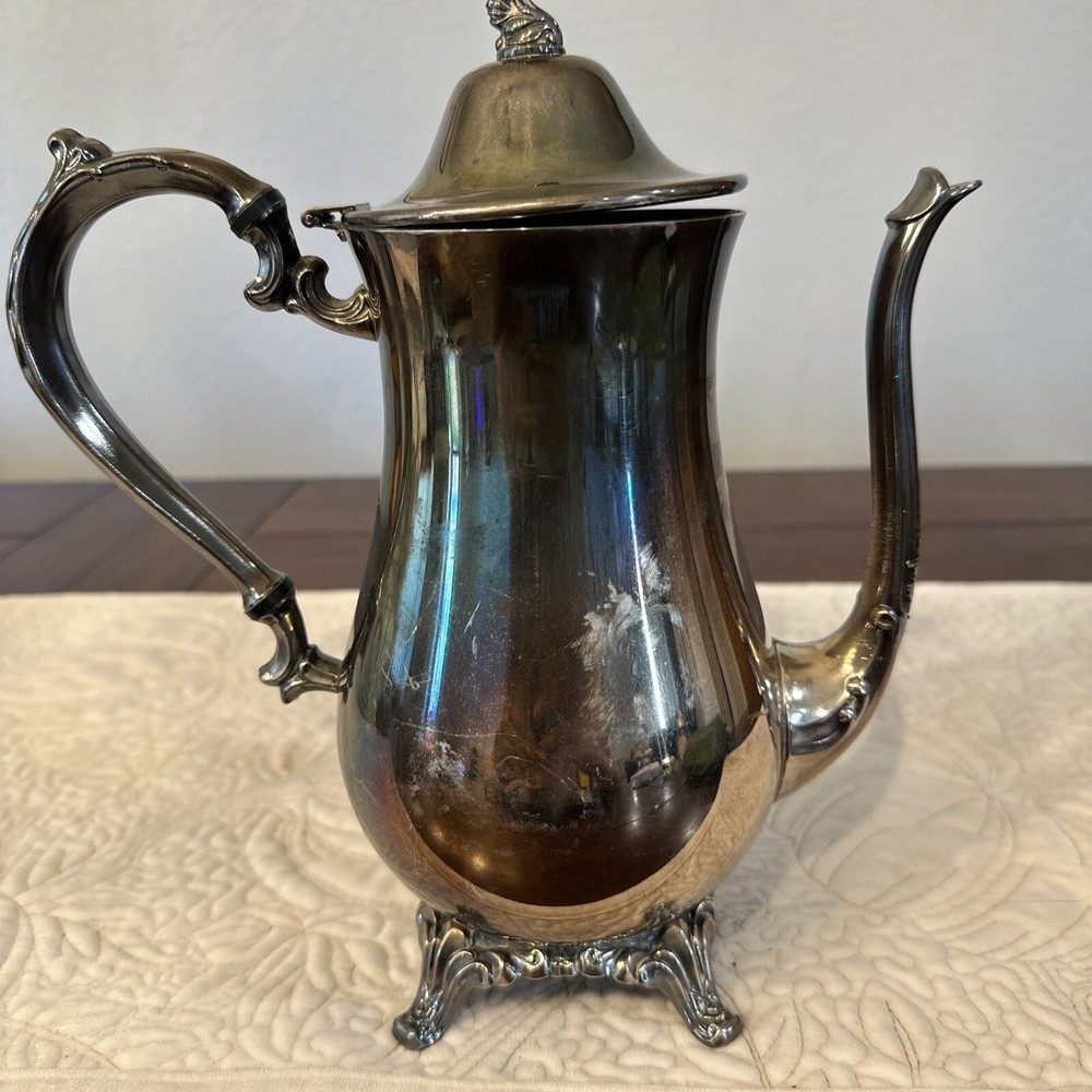 Antique Onida Silver Plated Coffee Pot/ Tea Pot