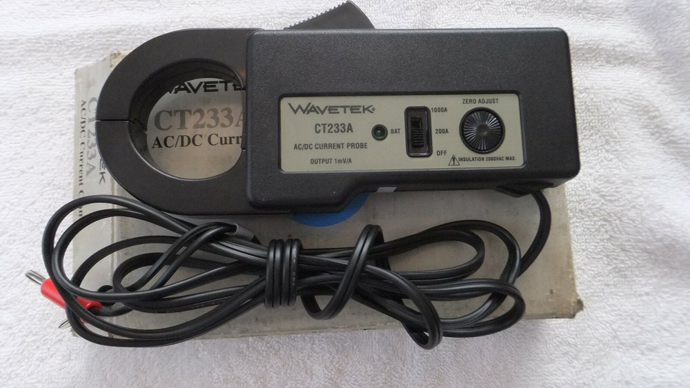 Wavetek CT233A AC/DC Current Clamp