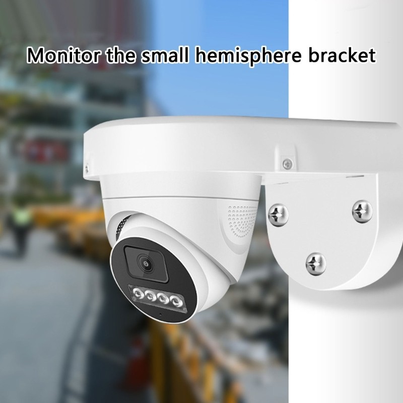 Hemispheric Camera Holder For 3In Dome Camera Wall Mount Surveillances Systems