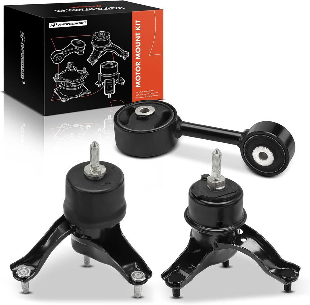 Engine & Transmission Motor Mount Kit for Toyota Highlander 2004-2007 2.4L AWD