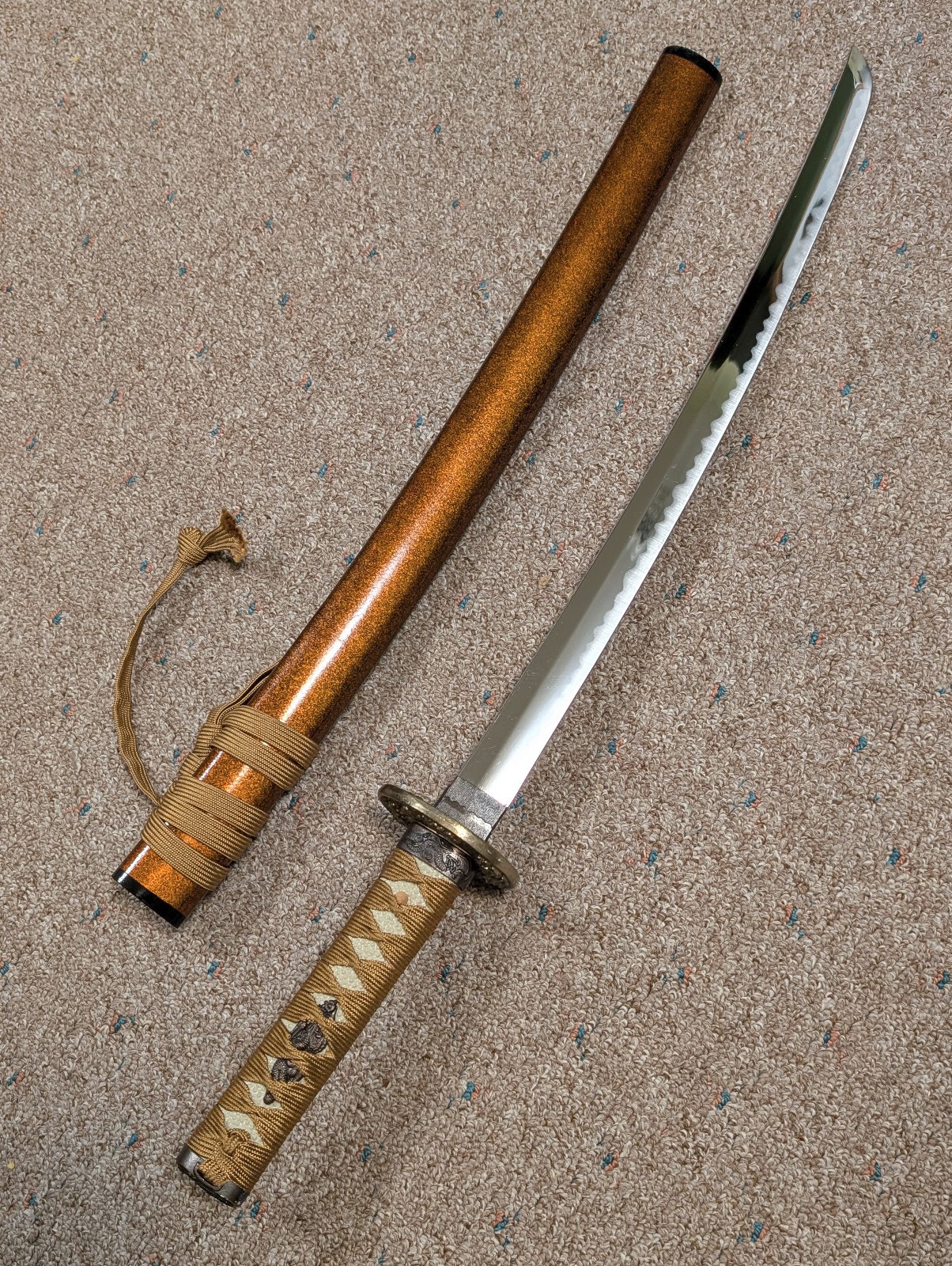 Japanese Wakizashi Sword Ready for Display Nice Modern Version