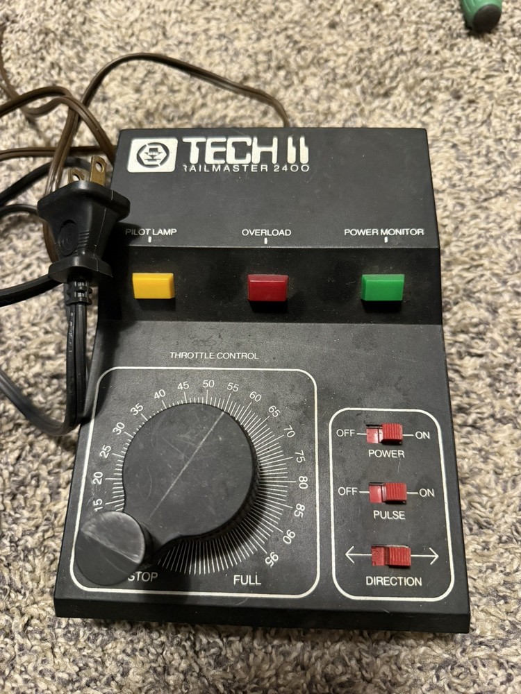 MRC Tech II Railmaster 2400 Throttle Controller Power Supply