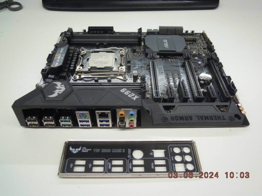 ASUS TUF X299 MARK 2 LGA2066 DDR4 Motherboard & i7-7820X * WINS 11 | Lastst BIOS
