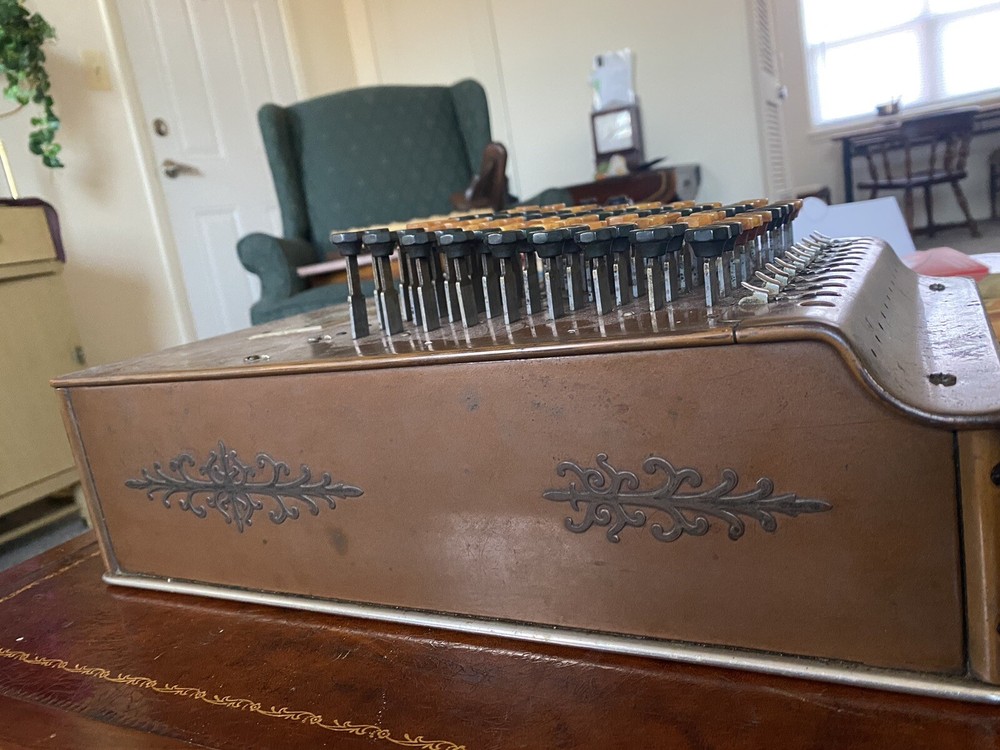 Felt And Tarrant Original Metal Comptometer Calculator Adding Machine