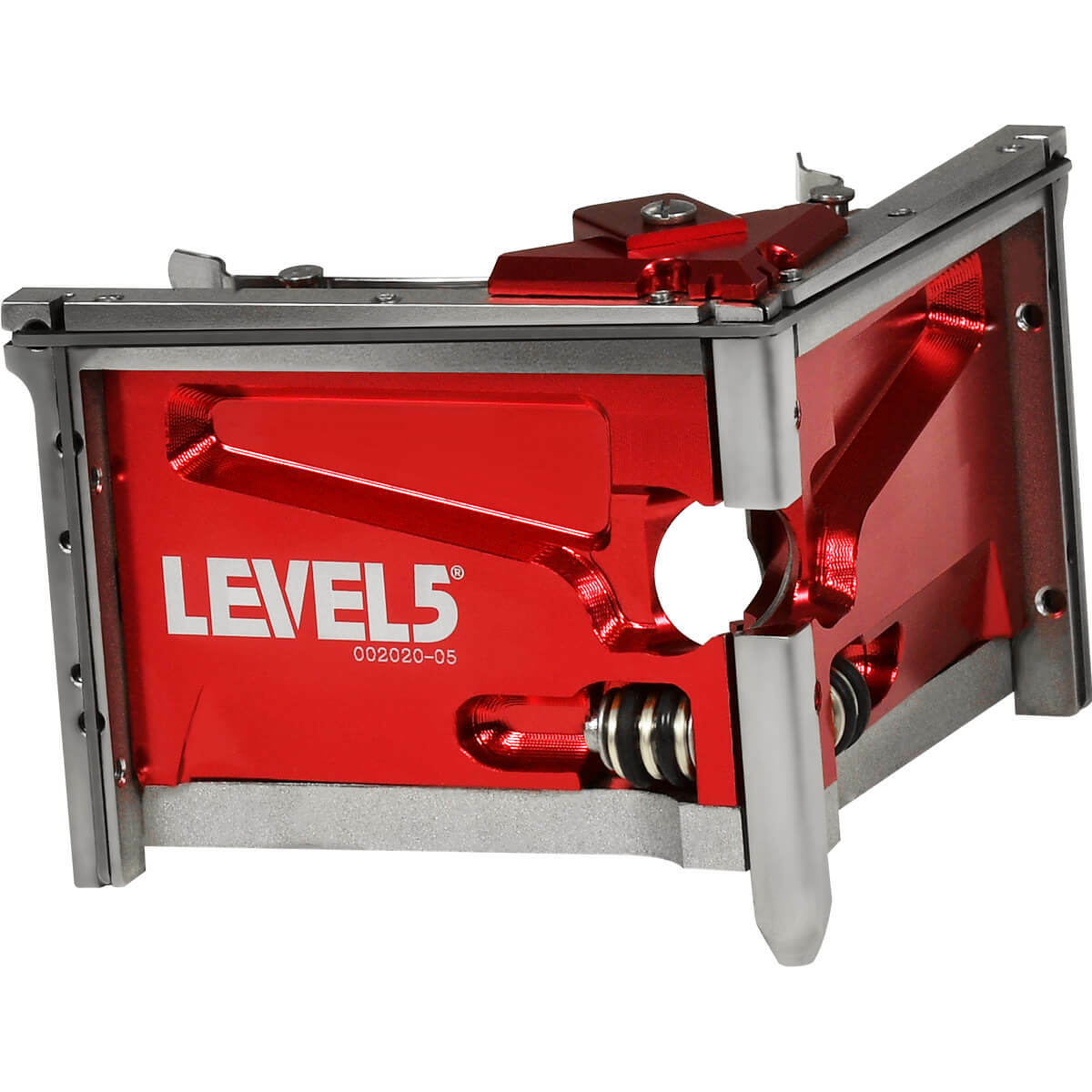 LEVEL5 Drywall Tools - 3.5" Corner Finisher (Angle Head) + 54" Handle | 4-534