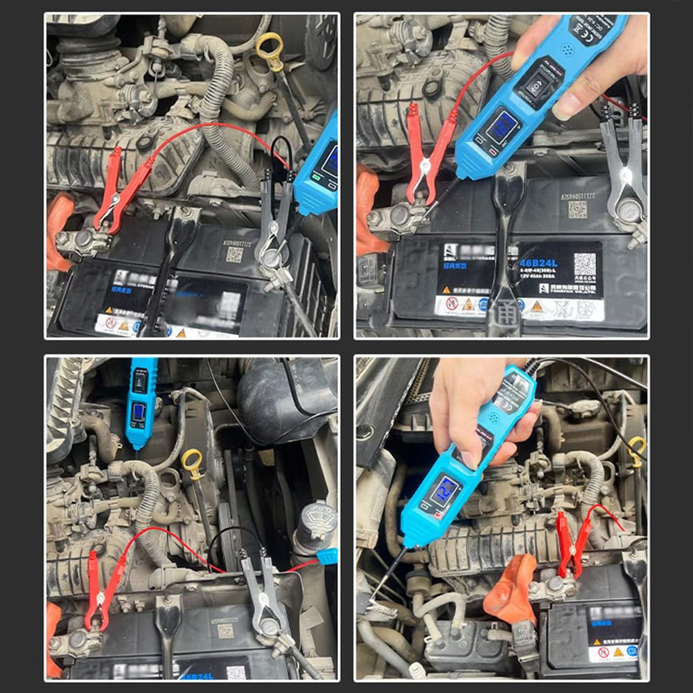 Digital Automotive Car Power Probe Circuit Electrical Tester Test Device System