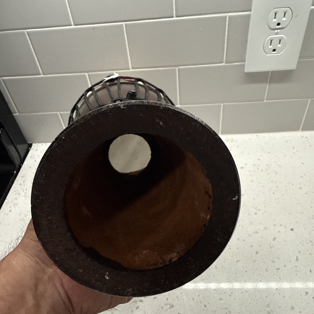 Djembe Drum – African Bongo Congo Style Drum – 12" High Solid 12" High Painted