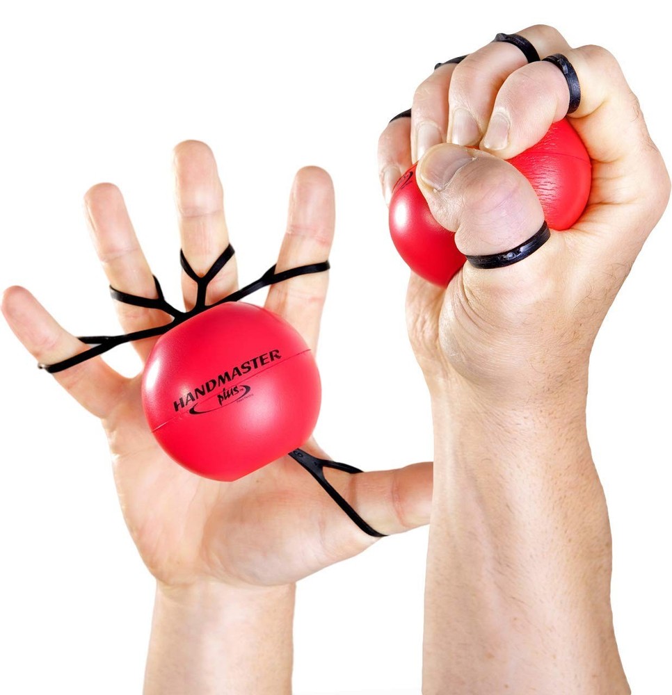 Handmaster Plus Physical Therapy Hand Exerciser - 9 Piece Set, Multicolor