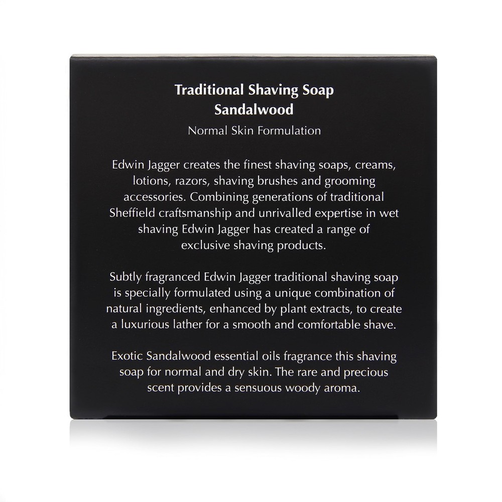 Edwin Jagger Shaving Soap Refill, Sandalwood, 3-Pack
