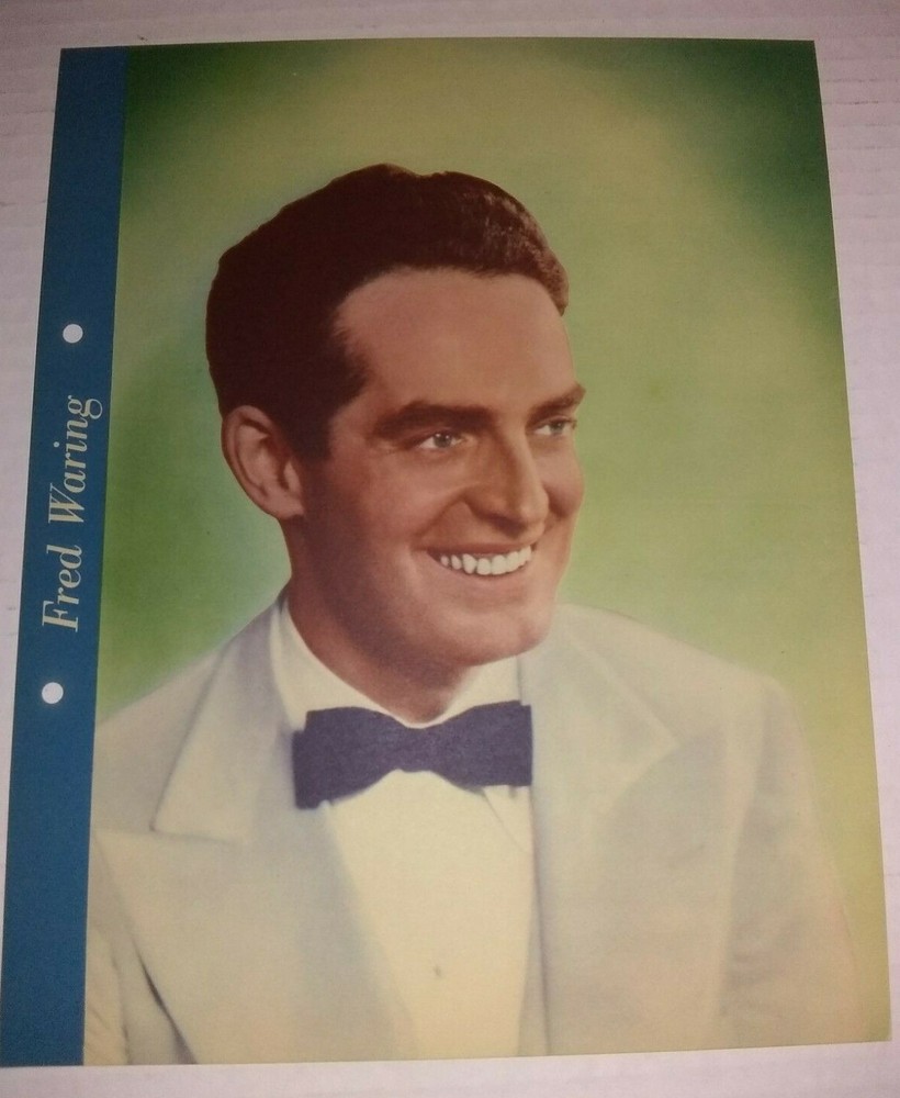 Vintage Dixie Ice Cream Premium Fred Waring