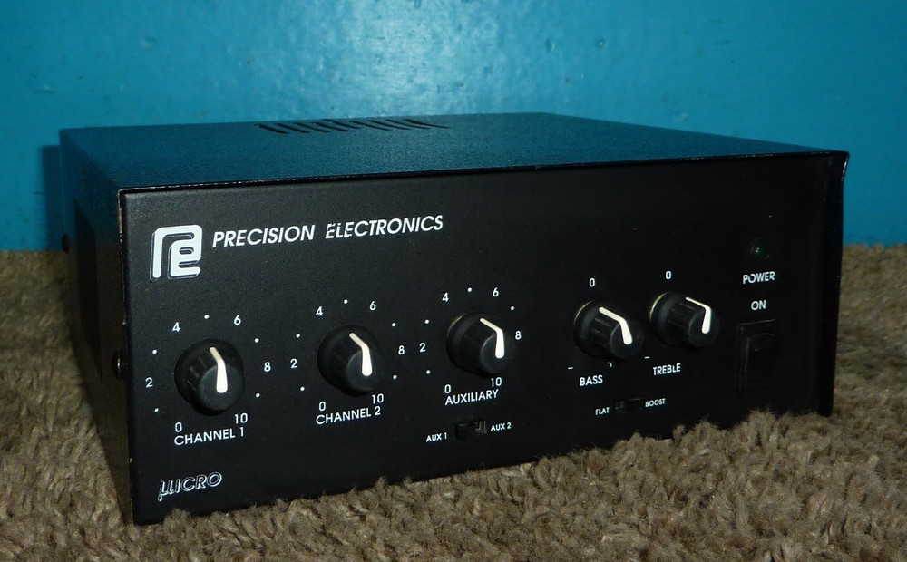 Precision Electronics Micro 30 3-Channel Mixer Amplifier Very Good Condition