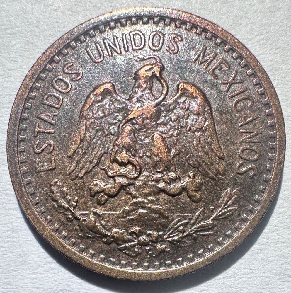 1906 Mexico 1 Centavo, XF+