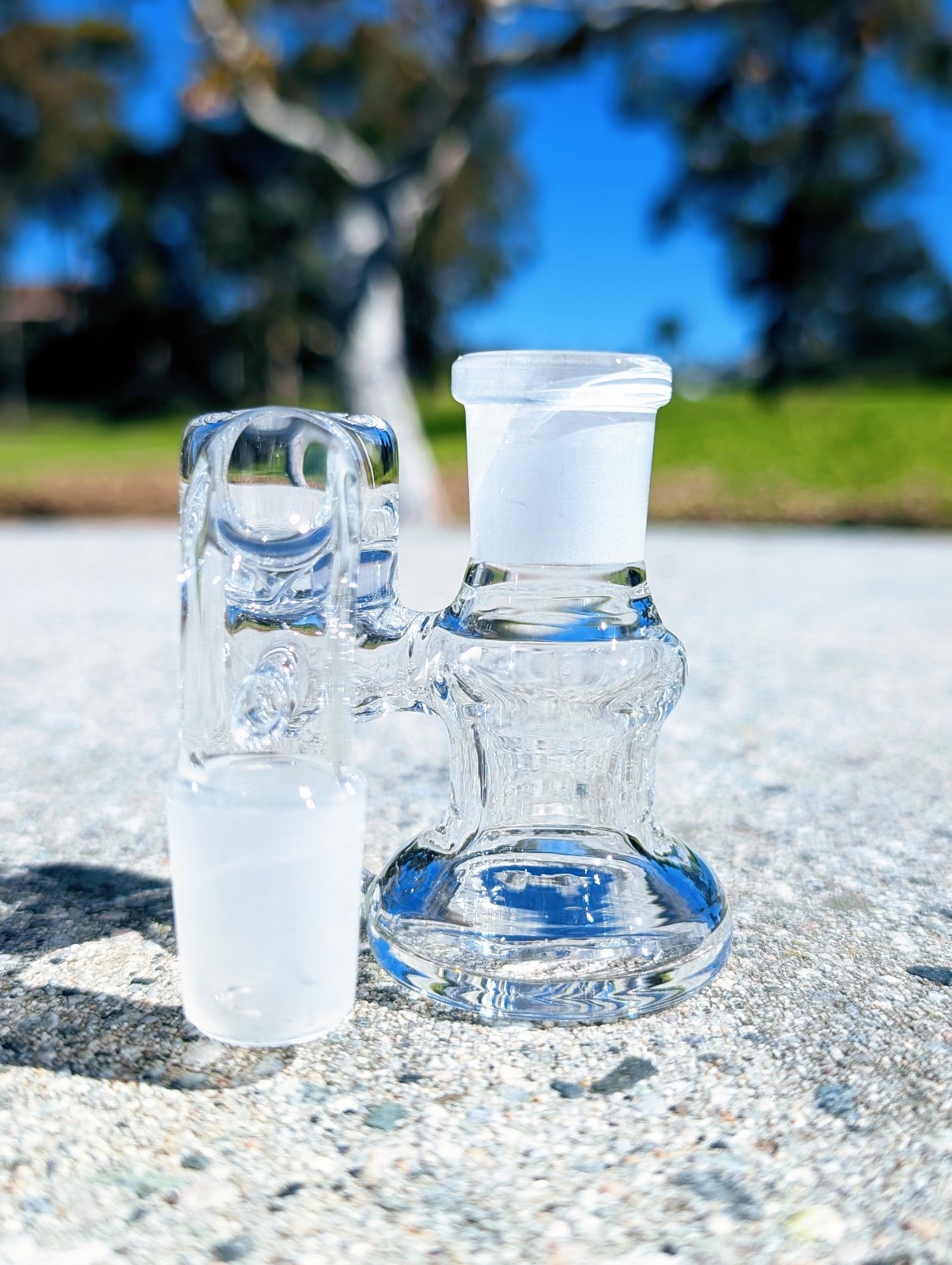 Turbine Perc 18mm 90° Premium Dry Ash Catcher Tobacco Water Pipe Bong Bubbler