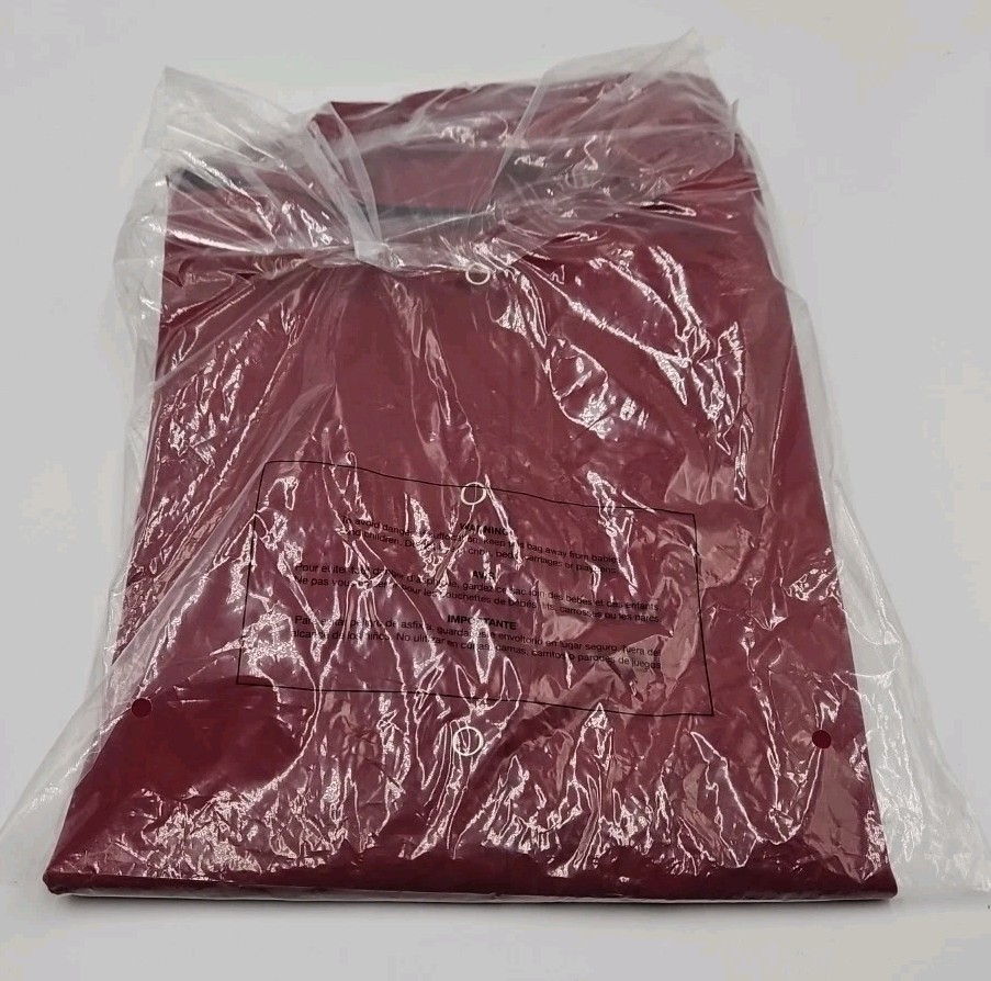 HappyChef - 501 - Lightweight Kitchen Shirt - Burgundy - Size XS