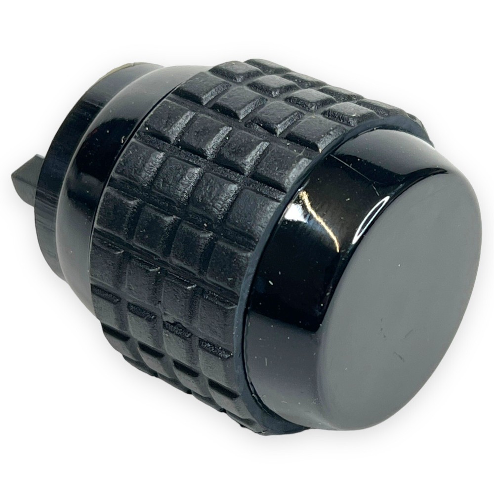 Rotary Handle ø 45mm Shaft ø 8x6.5mm Black for FAEMA, E64, E66, E98, E98 COMPACT