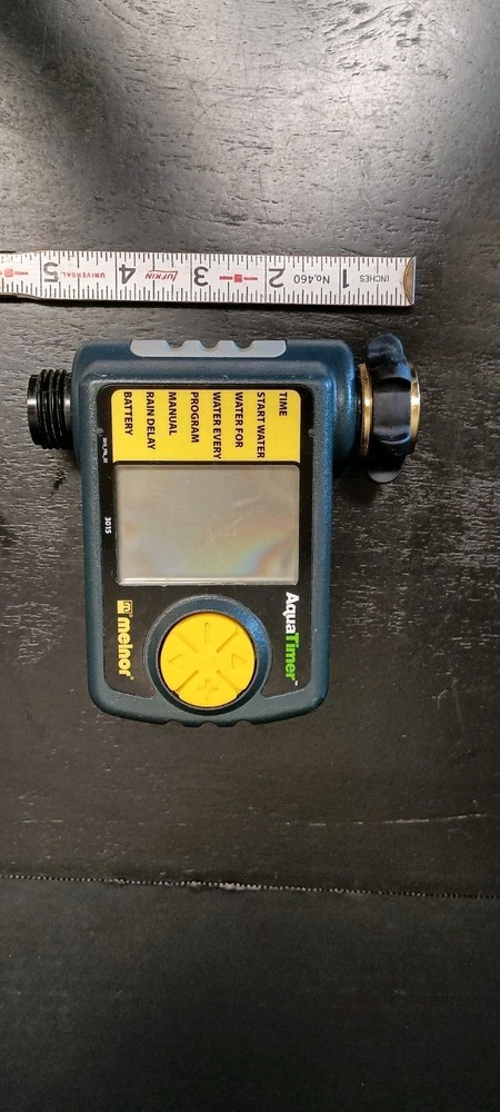 Melnor AquaTimer Model 3015 6 Cycle Electronic Water Timer EUC