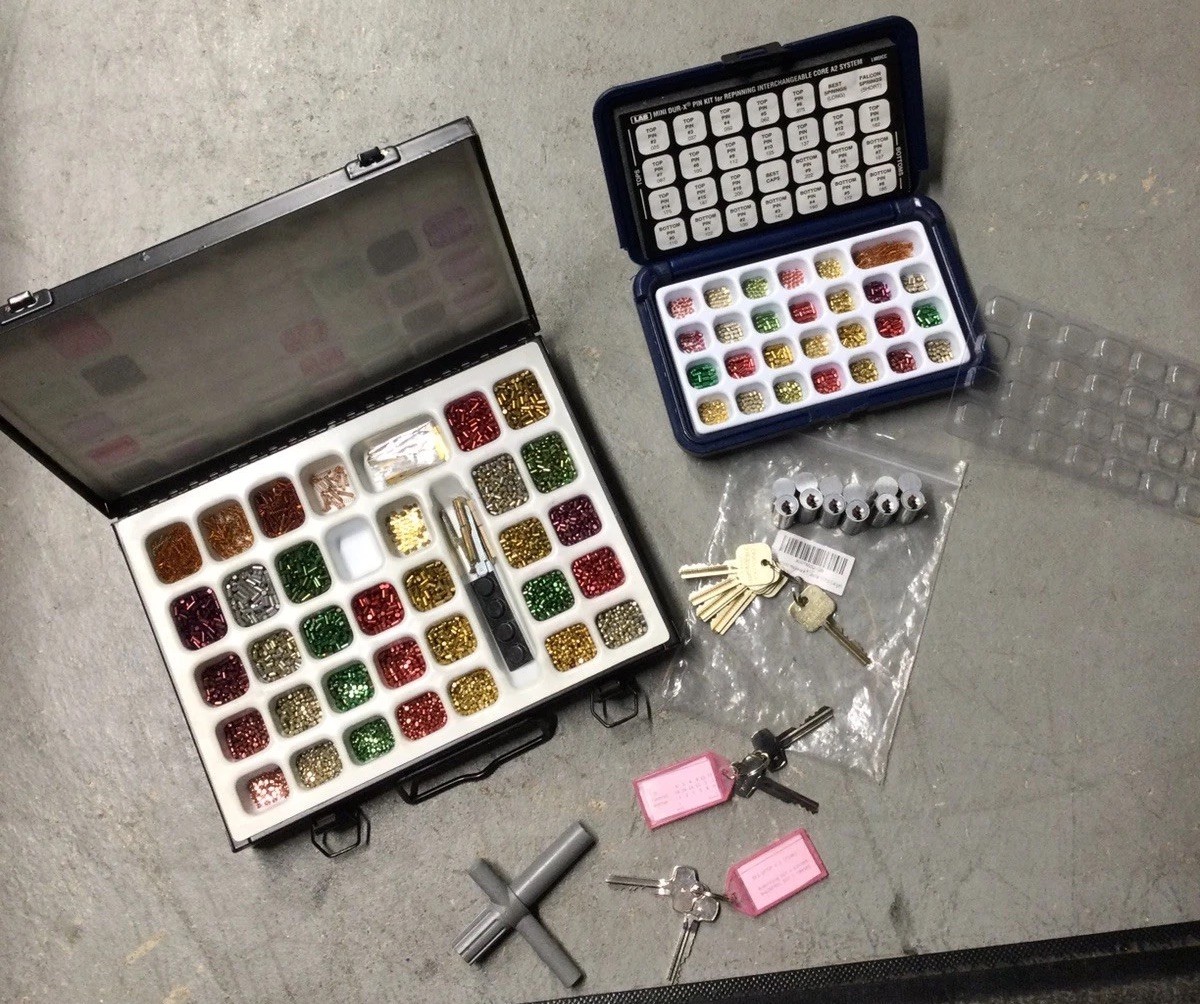Locksmith’s SFIC Complete Setup Tool Lot.