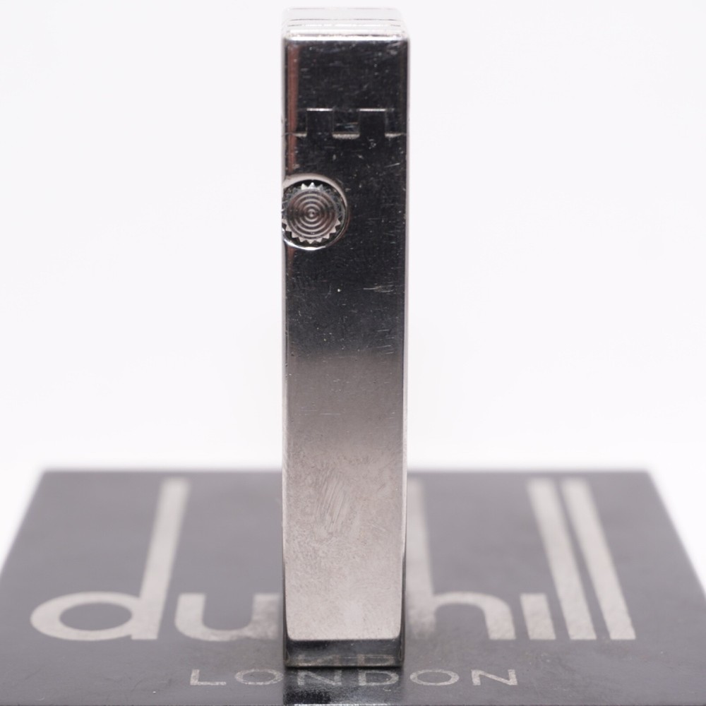 Dunhill Lighter Palladium 4 LINE Pattern_Ultrasonically cleaned _Working