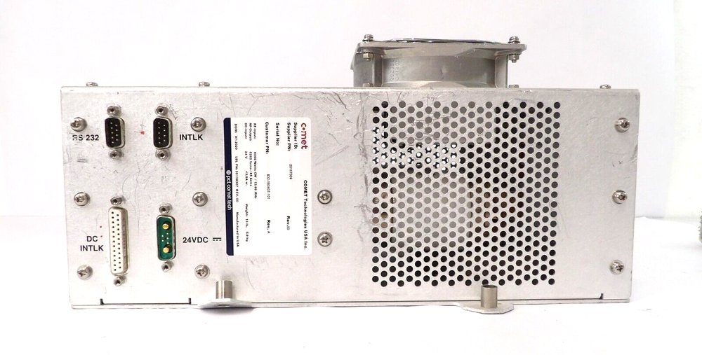 Comet Technologies 1000828 RF Match Lam Research 832-160407-101 Working Surplus