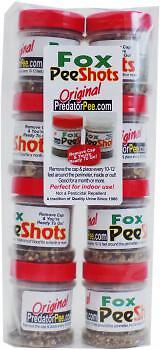 Predator Pee Fox Pee Shots - Territorial Marking Scent - Creates Illusion That
