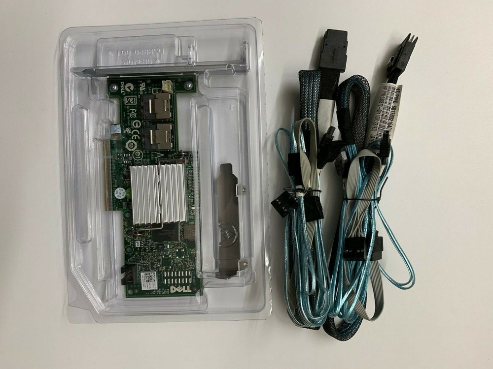 Dell PERC H200 6Gb PCI-e SAS SATA 8-Port Raid Controller + 8087 SATA Cable