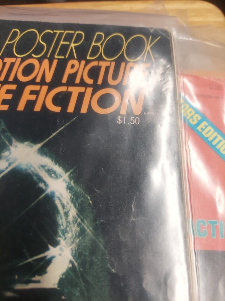 SF COLOR POSTER BOOK 2 1978 BATTLESTAR GALACTICA SUPERMAN