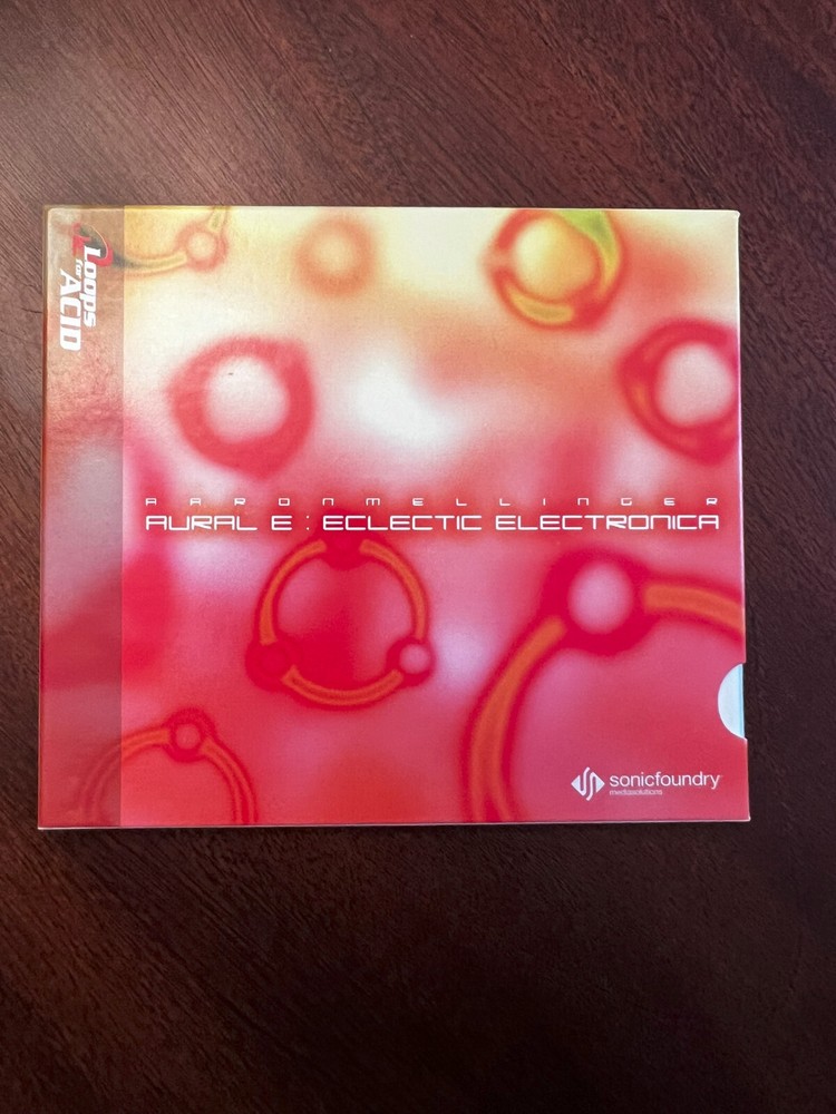 Sonic Foundry Aural E: Electric Electronica Audio Loops CD - Used