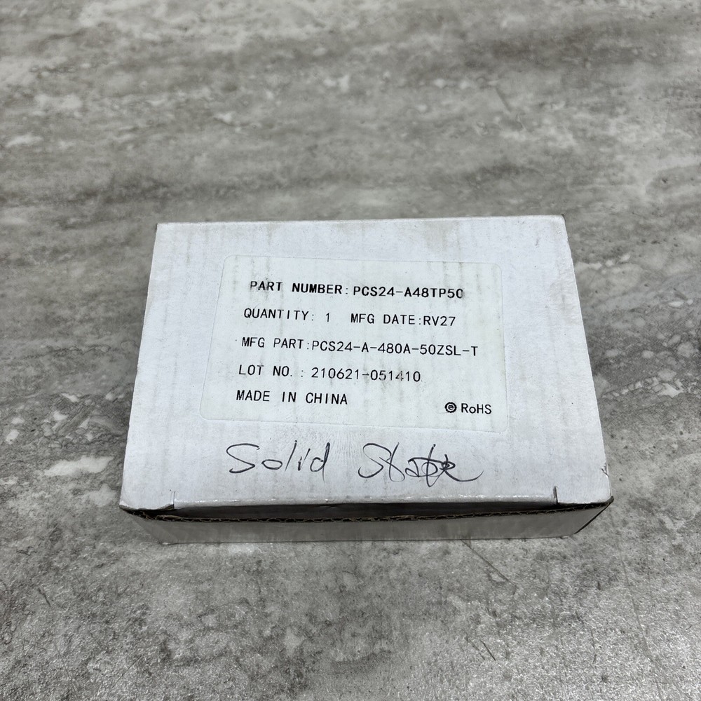 Picker PCS24-A-480A-50ZSL-T 3 Phase Solid State Relay, Panel Mount, New