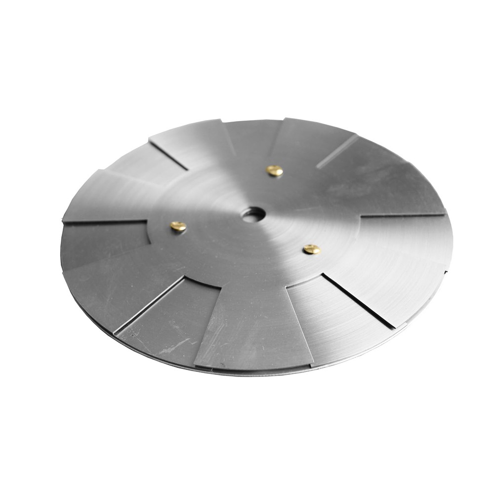 8" Chopper Cymbal Silver Alloy Clap Stack Cymbal for Drum Set