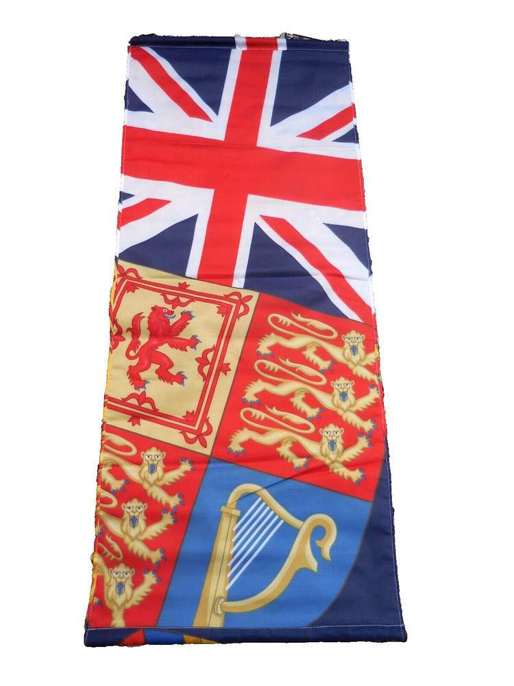 UK cloth Banner, 4 Flags, large