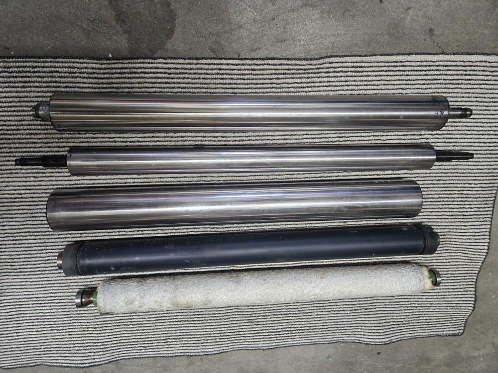 Heidelberg GTO 52 Water System Rollers And Hardware, Standard Damp System