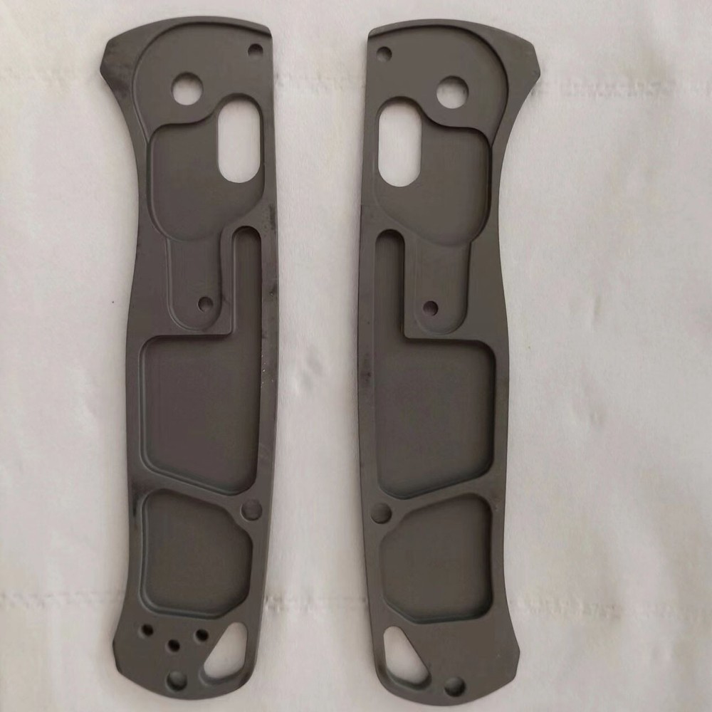 Diamond Pattern Sandblasting TC4 Handle Scales for Benchmade Bugout 535 Knives