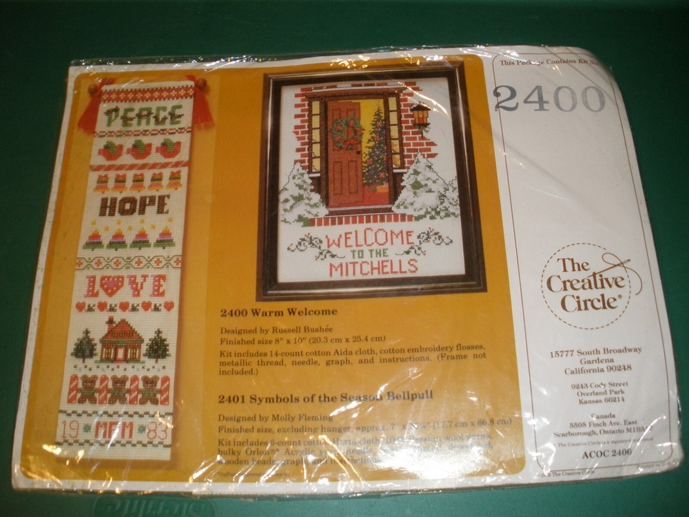 NEW Creative Circle Kit #2400 Warm Welcome (CS11)