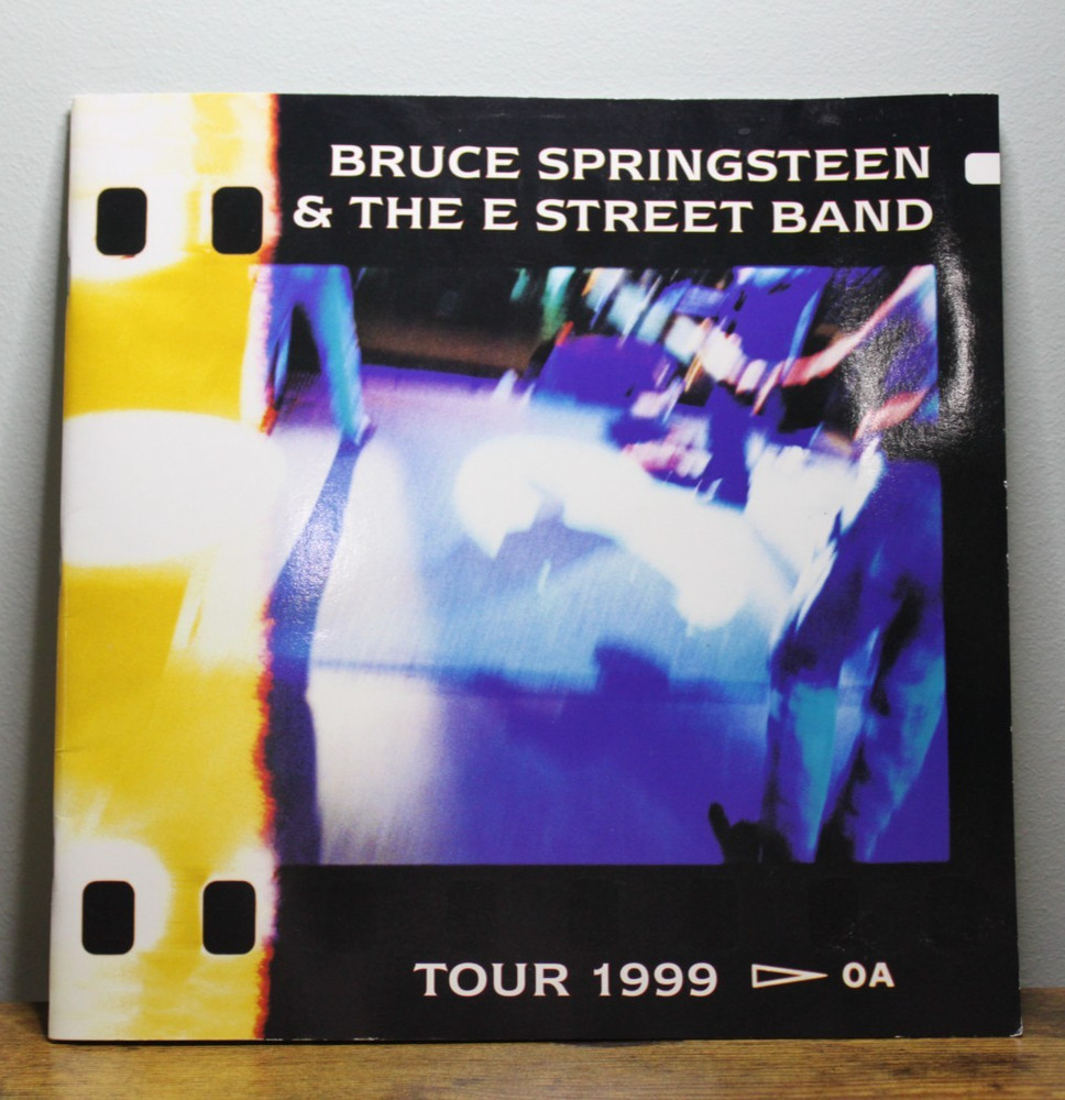 BRUCE SPRINGSTEEN & THE E STREET BAND TOURING PROGRAM 1999