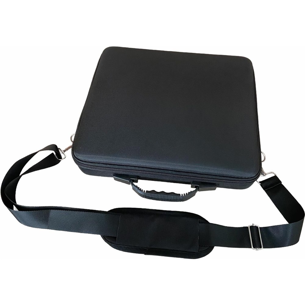 UISKOOPW Pool Balls Carrying Case, Hard Billiard Case with Rectangle, Black