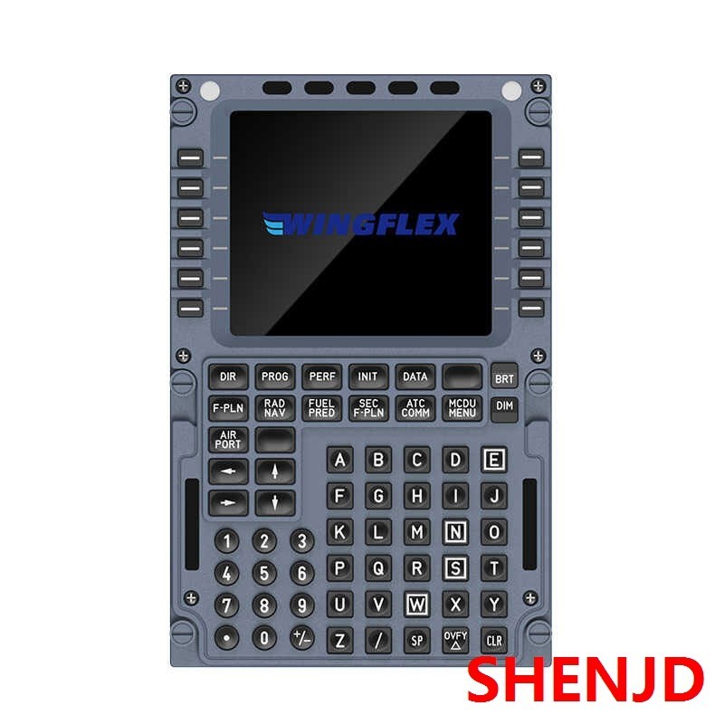 WINGFLEX A320 MCDU Flight Simulator Features Full-Scale Simulation for XPLANE