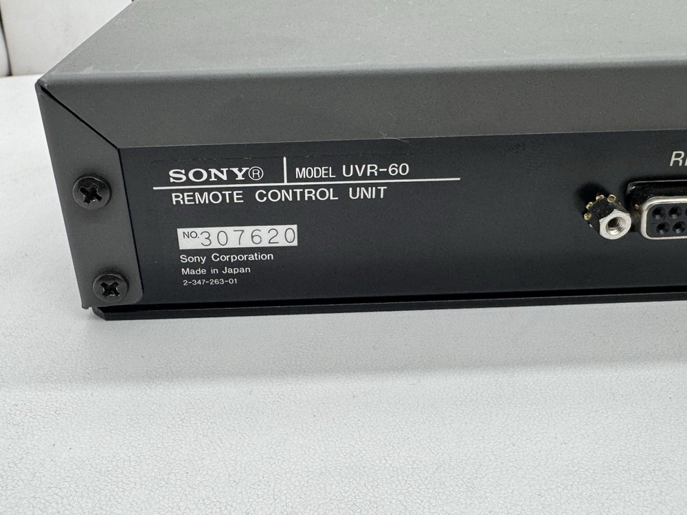 Sony UVR-60 Remote Control Unit