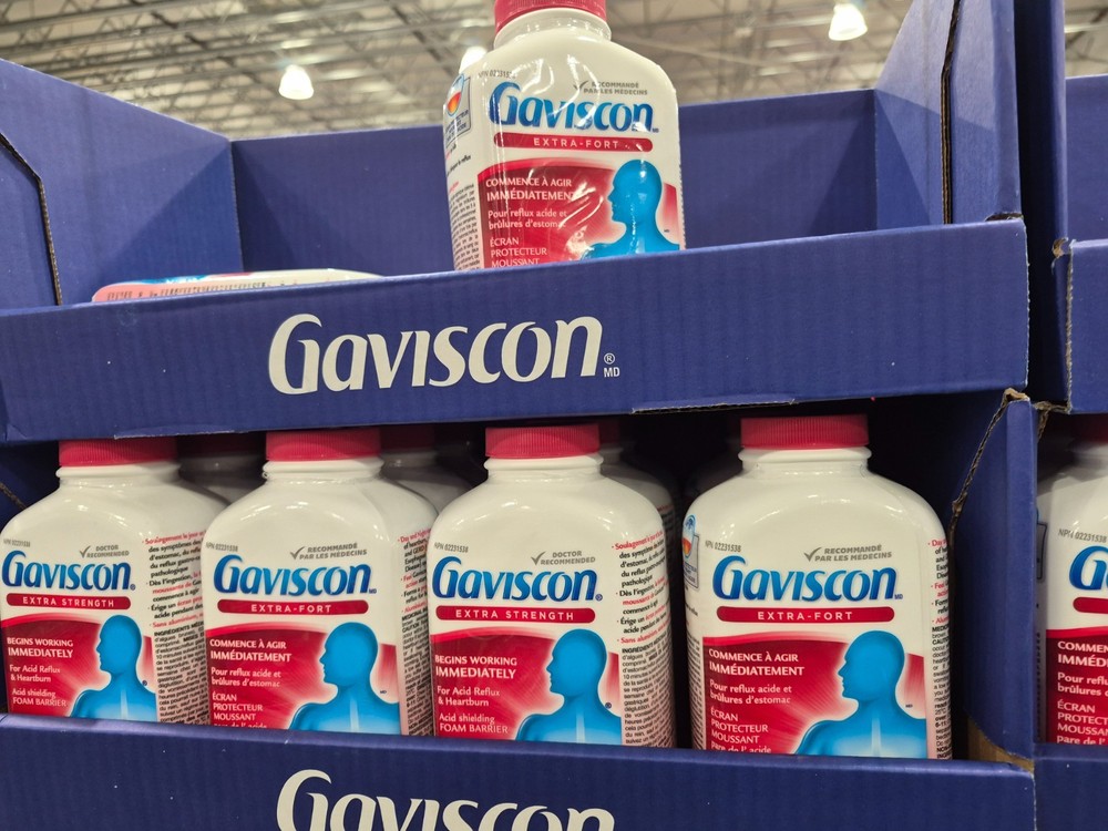 2 x Gaviscon Extra Strength 150 Chewable Tablets | Fruit Flavour | Canada Import