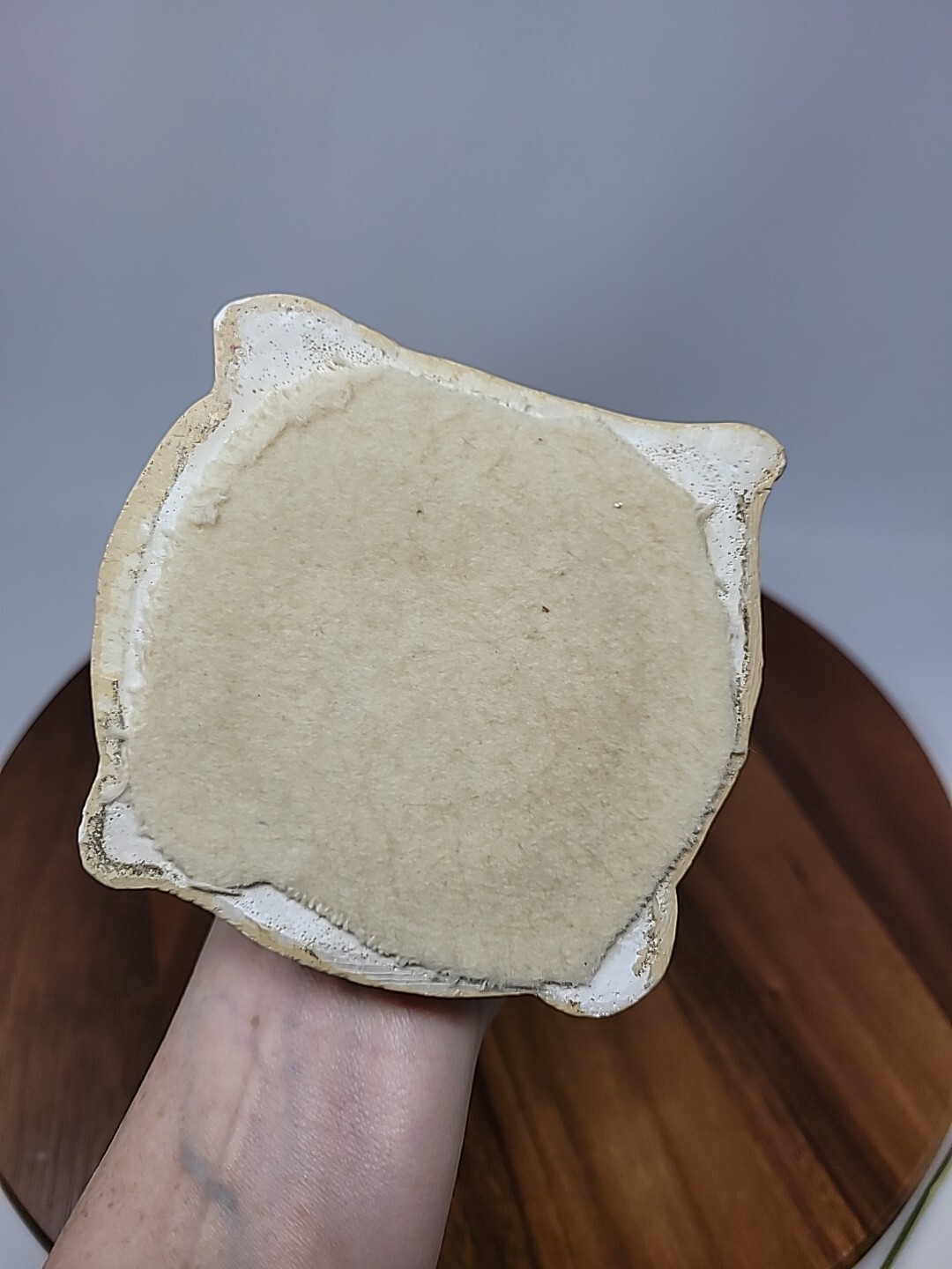 Japanese Asian Chalkware Vintage Two Figurines 12"