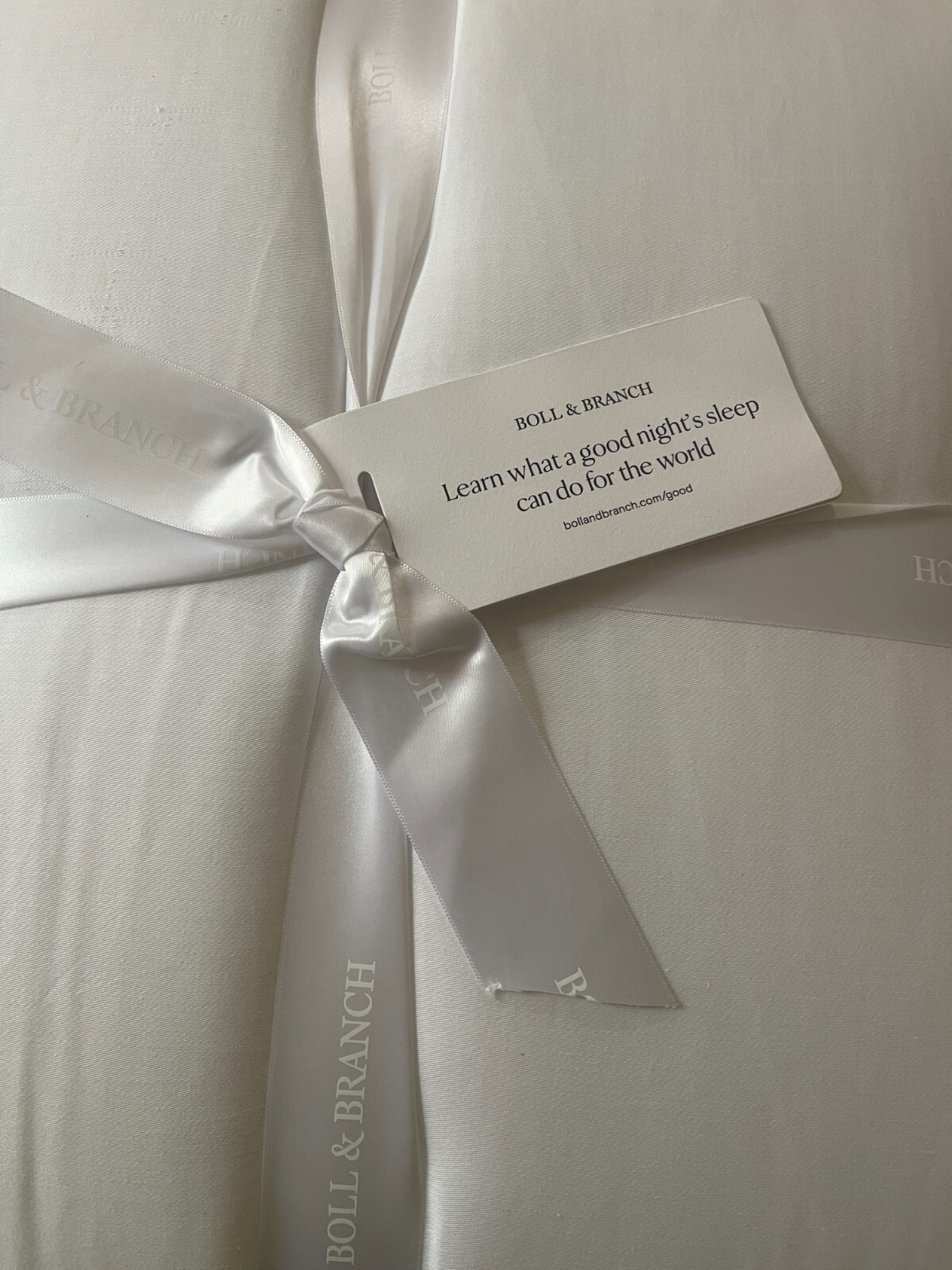 BOLL & BRANCH 3pc Comforter Set 100% Organic Cotton Twin, Full/Queen, King