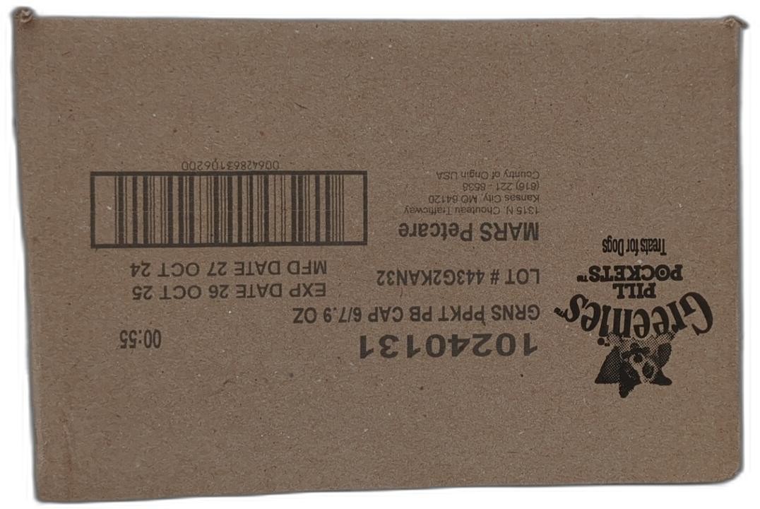 Greenies Pill Pockets For Dogs Capsule Size Natural Soft Dog Treats With Real