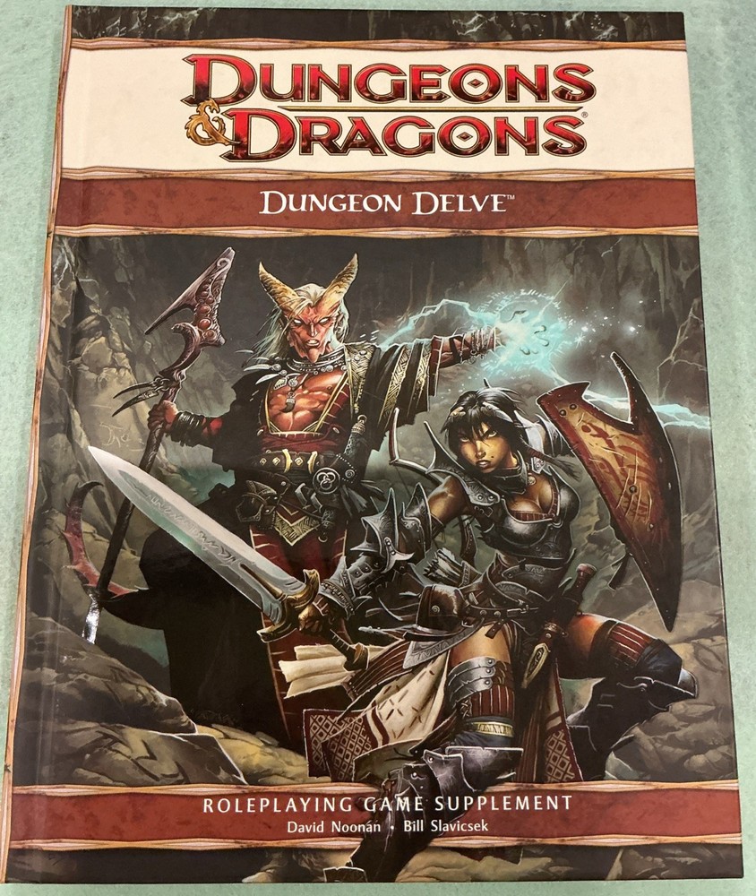 D&D Dungeon Delve Hard Cover
