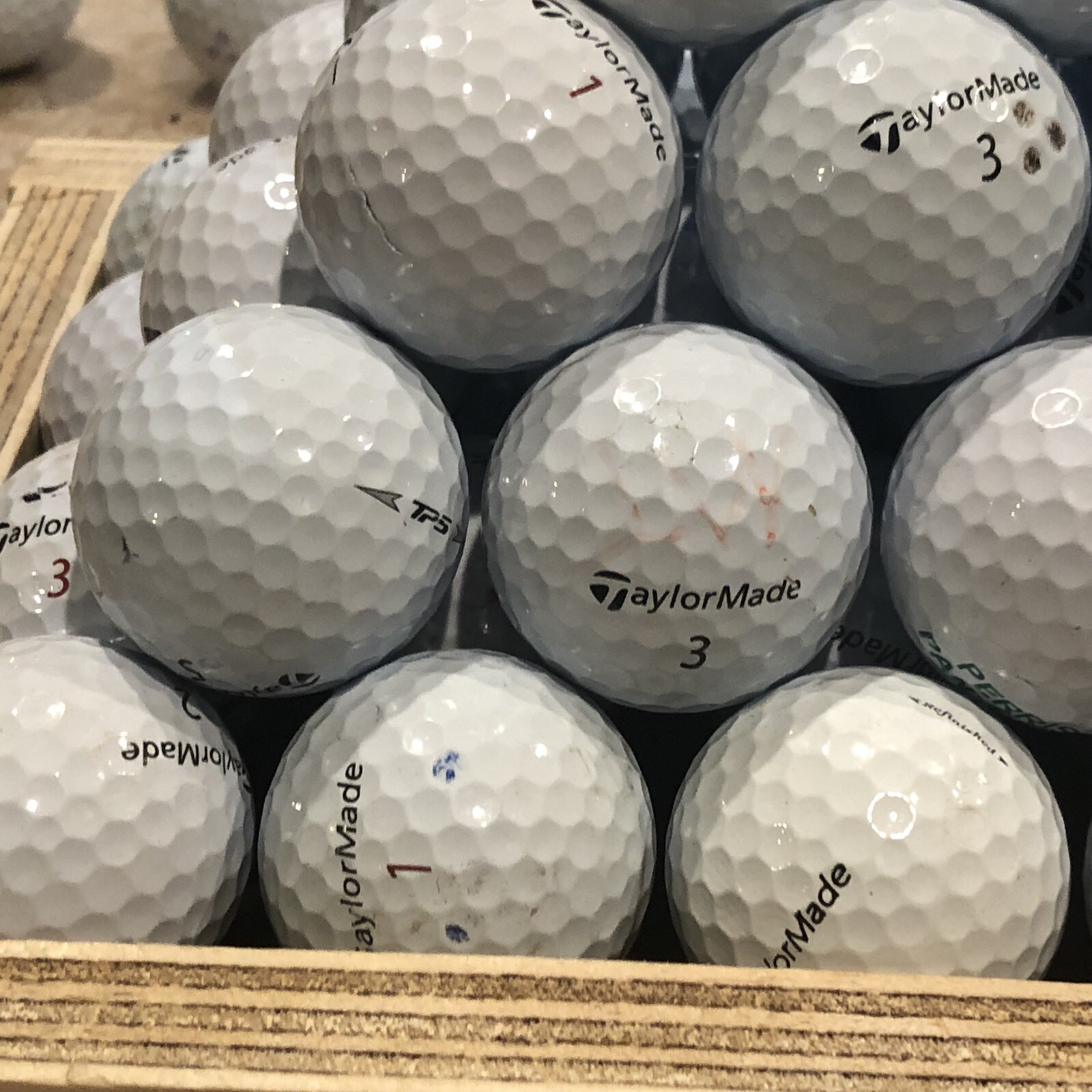 36 TaylorMade TP5 / TP5X AAA Used Golf Balls 3A- FREE SHIPPING