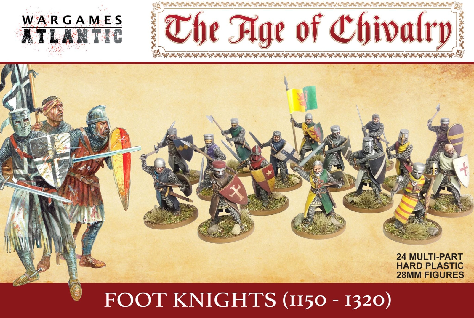 Foot Knights by Wargames Atlantic
