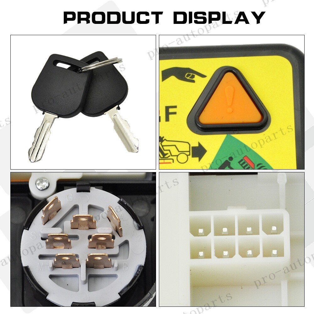 Ignition Switch w/Key 725-04227 925-06119 725-04227A 925-04227 for MTD Cub Cadet